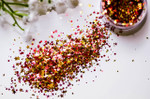 Stinaface Custom Chunky Glitter - Red & Gold-image2