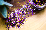 Stinaface Custom Chunky Glitter - Purple & Gold