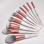 BH Cosmetics Marble Luxe 10 Piece Brush Set