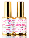 DND DC 700 Top Gel & 800 Base Gel DUO SET, Soak off Gel All In One Base & Top Coat KIT for Daisy Nails-image1