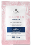 Mantra Mask Hemp CBD Blemish Facial Sheet Mask