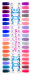 DND DC MOOD Gel Polish, Premium Temperature-Activated Nail Polish, HOT or COLD, Daisy Nails Heat Change Color