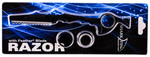 Shark Fin Professional Shears Aluminum Razor With Feather Blade