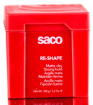 Saco Re-Shape Matte Clay Strong Hold