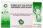 Great Glove Disposable Latex Gloves Powder Free