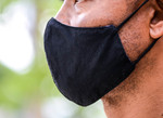 Sleekshop Reversible Black Checkered Face Mask (2 Pack)-image2