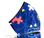 Sleekshop Reversible Puzzle Face Mask (2 Pack)