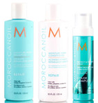 MoroccanOil Moisture Repair Shampoo & Conditioner & Protect Spray-image1