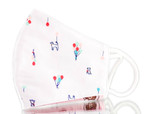 Sleekshop Ballon Print/ Bear Reversible Face Mask-image1