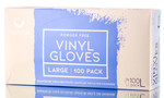 Colortrak Clear Powder Free Vinyl Gloves-image1