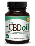 Plus +CBD Oil Hemp Capsules (10mg CBD)