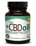 Plus +CBD Oil Hemp Capsules (10mg CBD)-image1