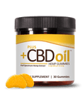 Plus +CBD Oil Citrus Punch Hemp Gummies (5mg CBD)