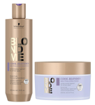 Schwarzkopf BlondMe Cool Neutralizing Shampoo & Neutralizing Mask-image1