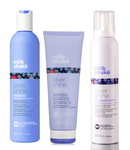 Milkshake Silver Shine Shampoo & Conditioner & Mousse