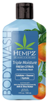 hempz triple moisture fresh citrus body wash