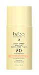 Babo Botanicals Daily Sheer Mineral Sunscreen Fluid SPF 50
