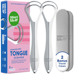 SmartLifeco Stainless Steel Tongue Scraper