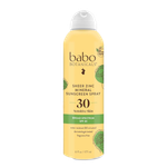 Babo Botanicals Sheer Zinc Mineral Sunscreen Spray For Sensitive Skin SPF 30-image1