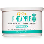 Gigi Wax - Hair Removal Pineapple Neon Hard Wax with Marula Oil + Pineapple Extract-image1