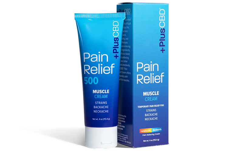 Plus+ CBD Pain Relief Muscle Cream