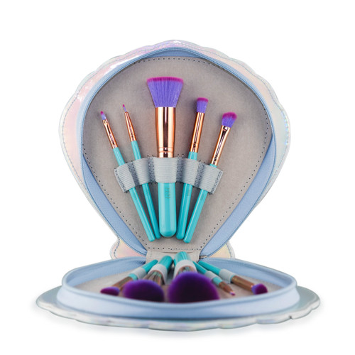 StinaFace Mermaid Clam Brush Set