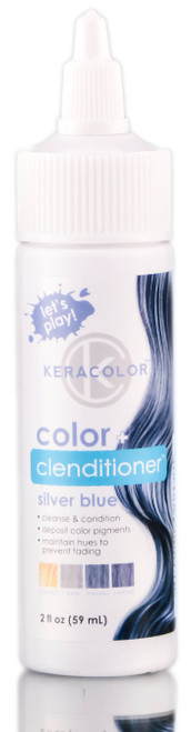 Keracolor Color + Clenditioner, 12 fl. oz. Silver