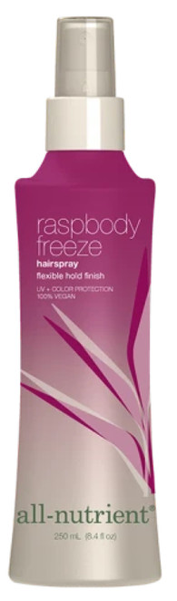 All - Nutrient Raspbody Freeze Hair Spray, Flexible Hold Finish with Raspberry Fruit