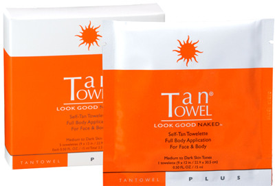 TanTowel Self-Tan Towelette - Full Body Application (Plus)-image1