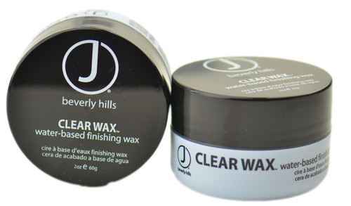 J Beverly Hills Clear Wax - water-based finishing wax