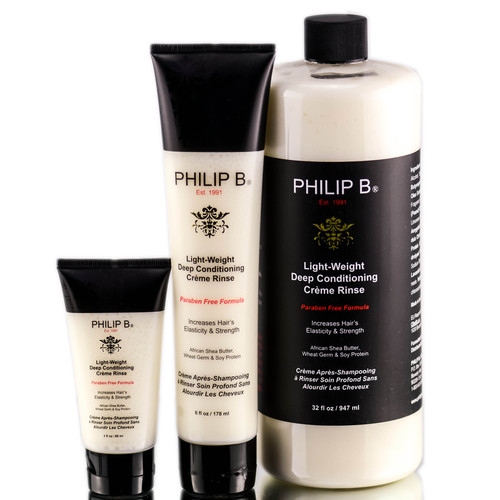 Philip B Light Weight Deep-Conditioning Creme Rinse - Paraben Free Formula-image1