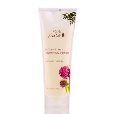 100% Pure Burdock & Neem Healthy Scalp Shampoo-image1