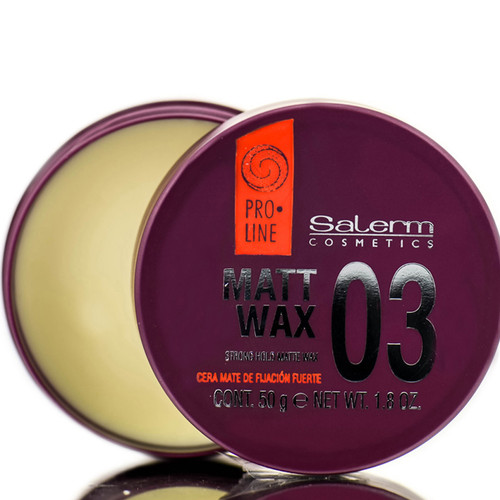 Salerm Cosmetics 03 Matt Wax Strong Hold