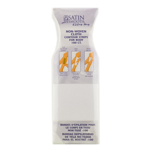 Satin Smooth Non-Woven Cloth Contour Strips For Body-image1