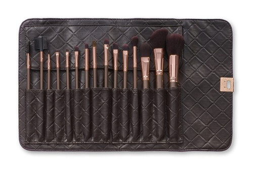 BH Cosmetics 15 pc Rose Gold Brush Set-image1