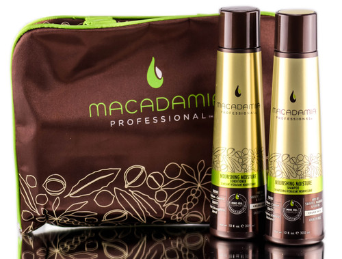 Macadamia Nourishing Moisture Shampoo and Conditioner Bag Set