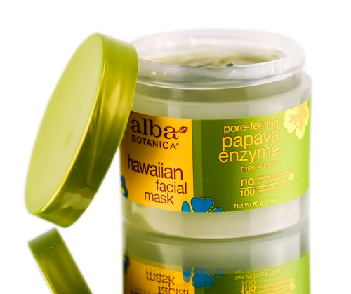Alba Botanica Hawaiian Facial Mask - Pore Fecting Papaya Enzyme-image1