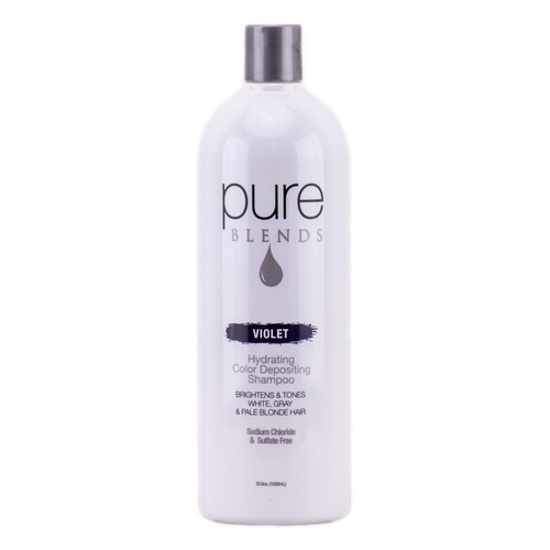 Pure Blends Hydrating Color Depositing Shampoo - Violet-image1