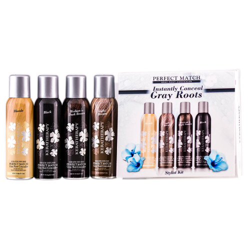 Diora Keratherapy Keratin Infused Perfect Match Instantly Root Concealer Kit-image1