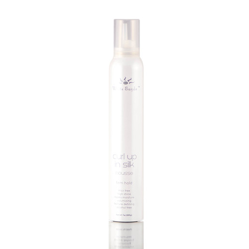 White Sands Curl Up In Silk - Texture Defining Mousse FIRM-image1