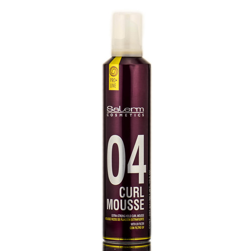 Salerm Cosmetics 04 Curl Mousse Extra Strong Hold-image1