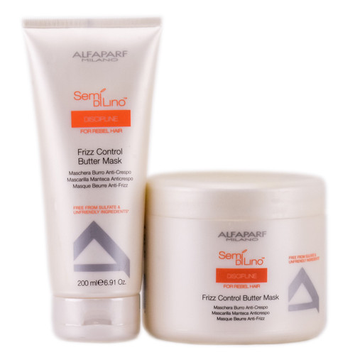 Alfaparf Semi Di Lino Discipline Frizz Control Butter Mask-image1