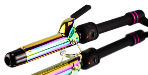 Hot Tools Professional Rainbow Gold Salon Curling Iron-image1