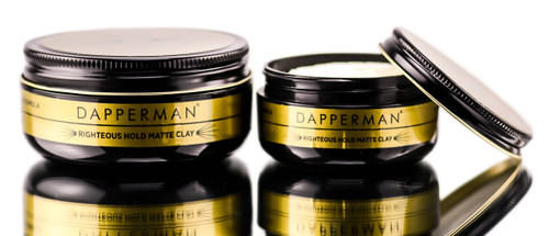 Dapperman Naturally Derived Righteous Hold Matte Clay