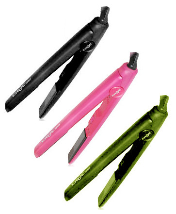 TurboIon Croc Nero Titanium Flat Iron Straightener-image1