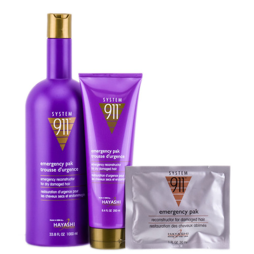 Hayashi System 911 Emergency Pak Reconstructor for Damaged Hair-image1