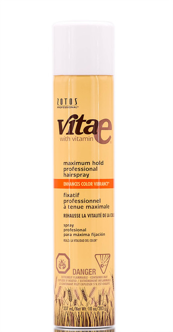 Zotos Vita E With Vitamin Maximum Hold Hair Spray-image1