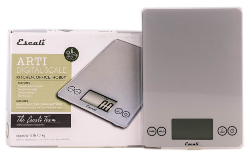 Escali Primo Digital Scale in Silver – Whole Latte Love