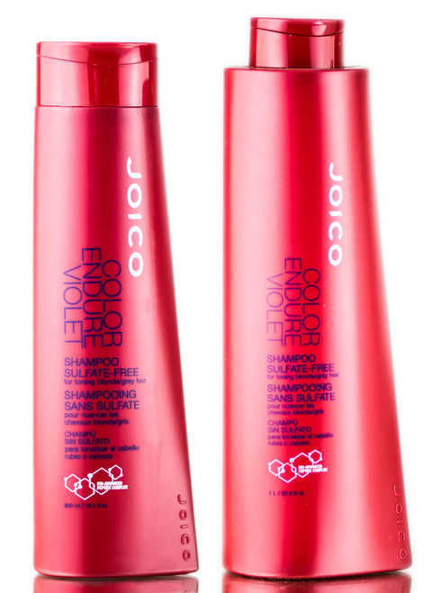 Joico Color Endure Violet Shampoo for toning blonde or gray hair-image1