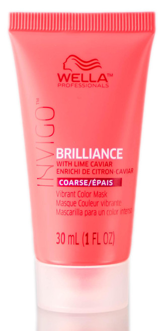 Wella Invigo Brilliance Vibrant Color Mask - COARSE/THICK-image1